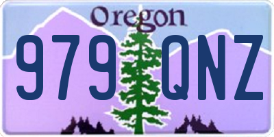 OR license plate 979QNZ