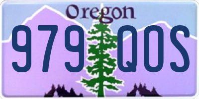 OR license plate 979QOS