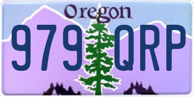 OR license plate 979QRP
