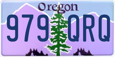OR license plate 979QRQ