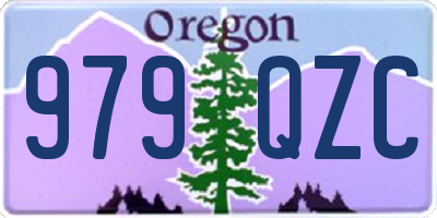 OR license plate 979QZC