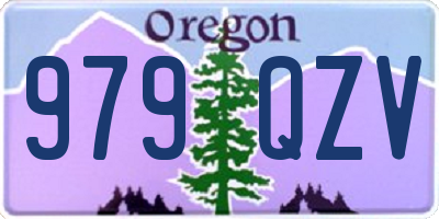 OR license plate 979QZV