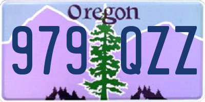 OR license plate 979QZZ