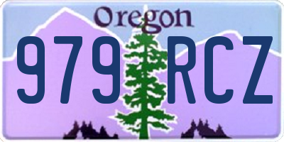 OR license plate 979RCZ