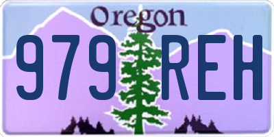 OR license plate 979REH