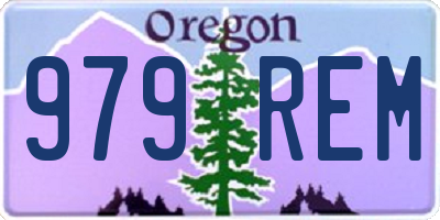OR license plate 979REM