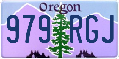 OR license plate 979RGJ