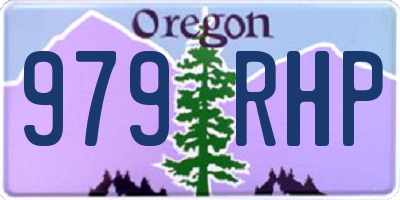 OR license plate 979RHP