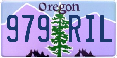 OR license plate 979RIL