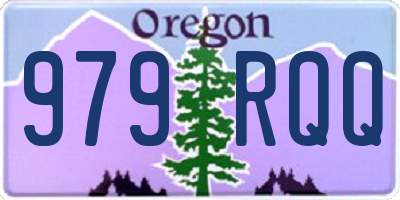 OR license plate 979RQQ