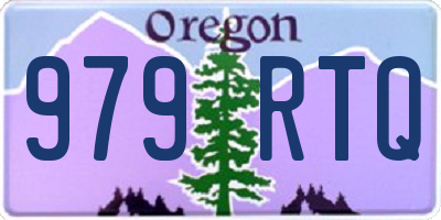 OR license plate 979RTQ