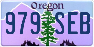 OR license plate 979SEB