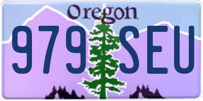 OR license plate 979SEU