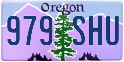 OR license plate 979SHU