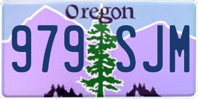 OR license plate 979SJM