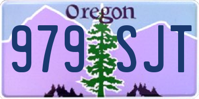 OR license plate 979SJT