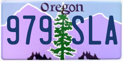 OR license plate 979SLA