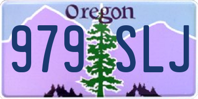 OR license plate 979SLJ