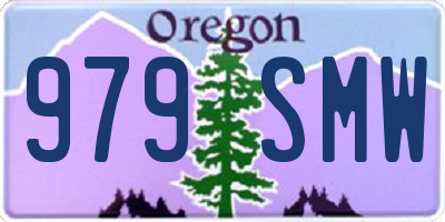 OR license plate 979SMW
