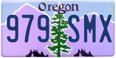 OR license plate 979SMX