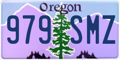 OR license plate 979SMZ
