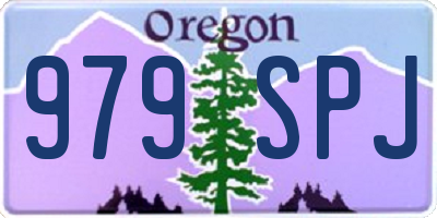 OR license plate 979SPJ