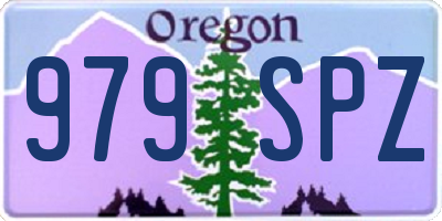 OR license plate 979SPZ