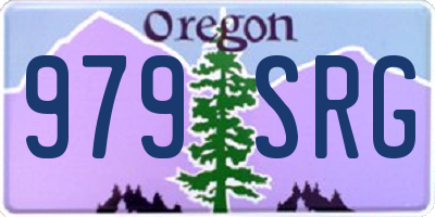 OR license plate 979SRG
