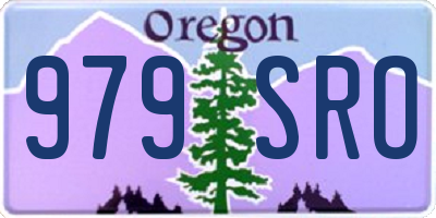 OR license plate 979SRO