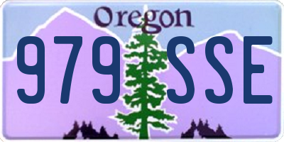 OR license plate 979SSE