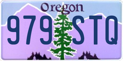 OR license plate 979STQ