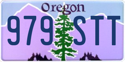 OR license plate 979STT
