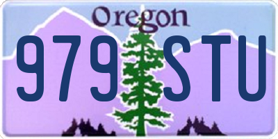 OR license plate 979STU