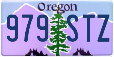 OR license plate 979STZ