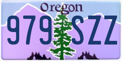 OR license plate 979SZZ