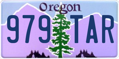 OR license plate 979TAR