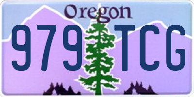 OR license plate 979TCG