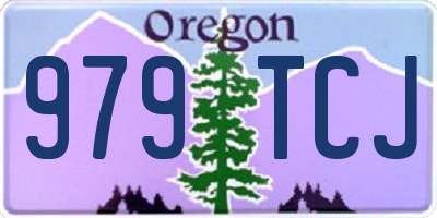 OR license plate 979TCJ