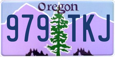 OR license plate 979TKJ