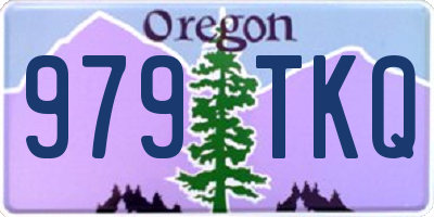 OR license plate 979TKQ