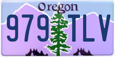 OR license plate 979TLV