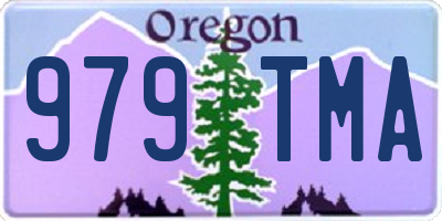 OR license plate 979TMA
