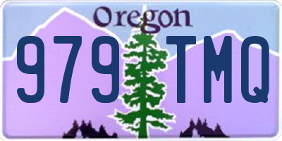 OR license plate 979TMQ