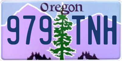 OR license plate 979TNH