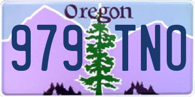 OR license plate 979TNO