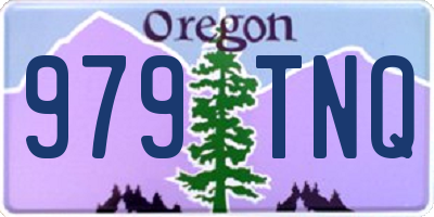 OR license plate 979TNQ