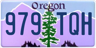 OR license plate 979TQH