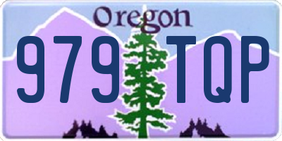OR license plate 979TQP