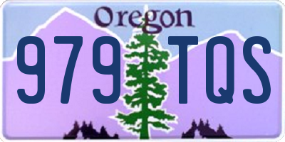 OR license plate 979TQS