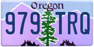 OR license plate 979TRQ